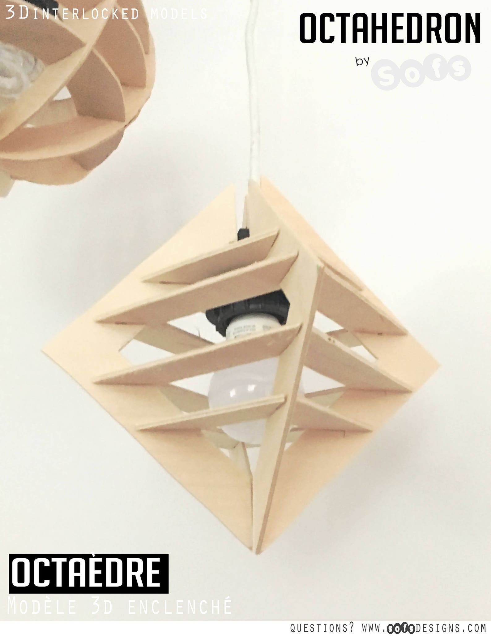 Cube octahedron template hromjoin