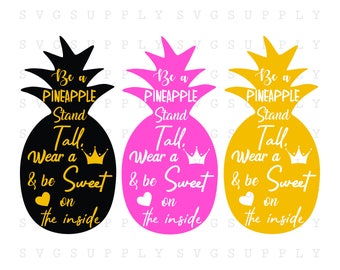 Download Free Fruit Svg Pineapple Svg Cut File Vinyl Decal For Silhouette Etsy SVG Cut Files