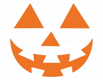 jack o lantern face etsy