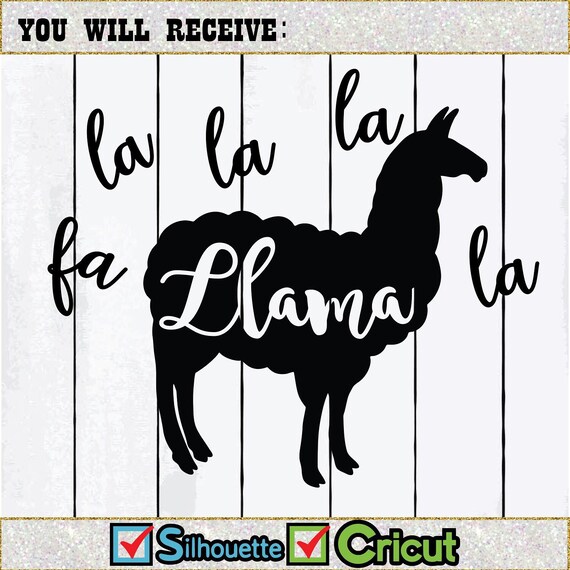 Download Free Llama Quotes Svg Cut File Vinyl Decal For Silhouette Cameo Etsy SVG Cut Files