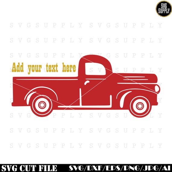 Free Free 230 Red Truck Svg SVG PNG EPS DXF File