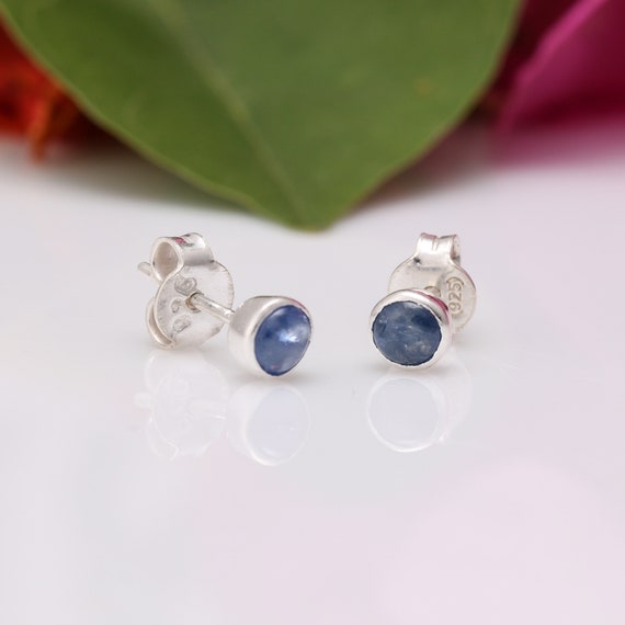 Sale/blue Sapphire Earrings/sapphire Jewelry/gemstone Jewelry/men
