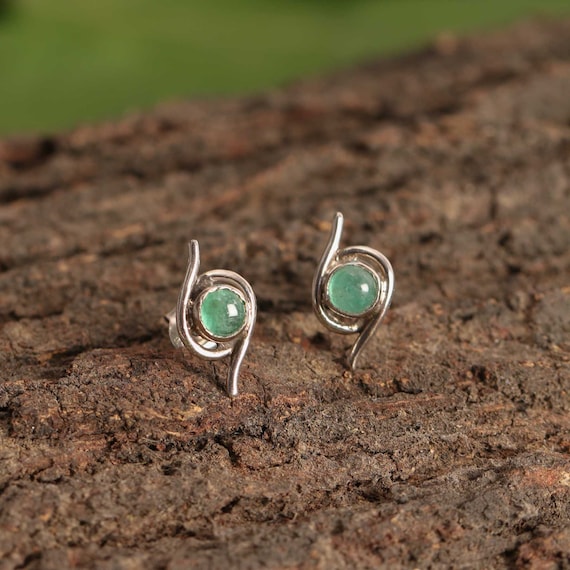 Emerald earrings deals for sale