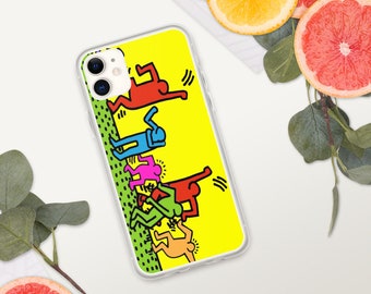 Keith Haring Iphone Case Etsy