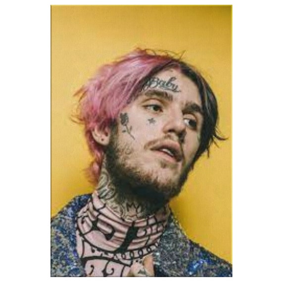 Lil Peep Wall Art Canvas Pink Hair Wall Decor Canvas Wall Art - Etsy Lil Peep Wall Art Canvas Pink Hair Wall Decor Canvas Wall Art - Etsy