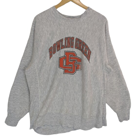 Vintage 90'S Jansport mock neck college sweatshirt, made in the USA, size L, men's. polyester gray type Vintage Second Hand