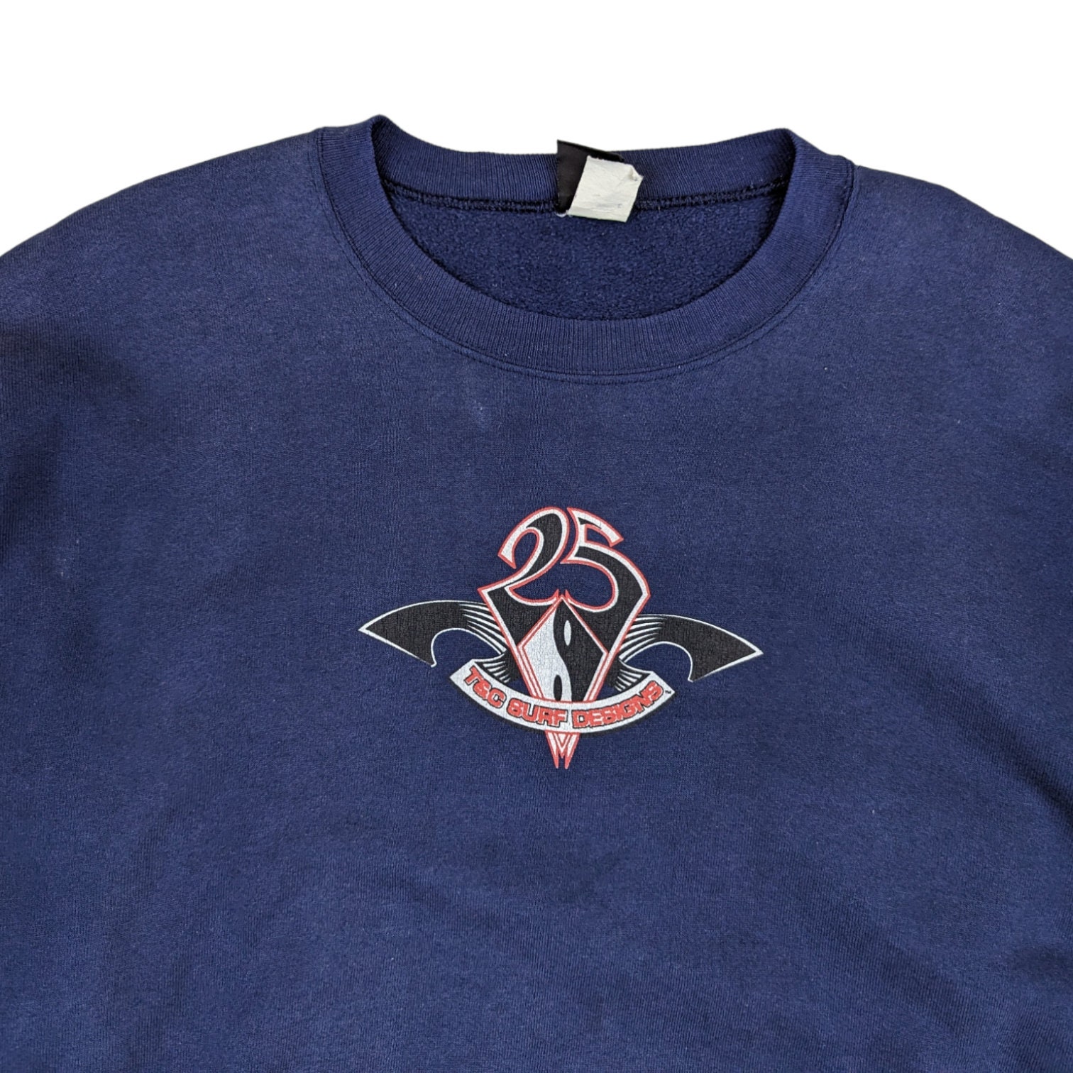 90s T＆C surf boards sweatshirt navy Vintage 90's T&C Surfboard Hawaii Sweatshirt Crewneck