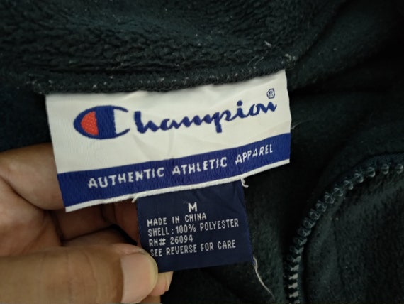 Vintage 2000 s CHAMPION Fleece Sherpa Sweatshirt Champion Fleece
