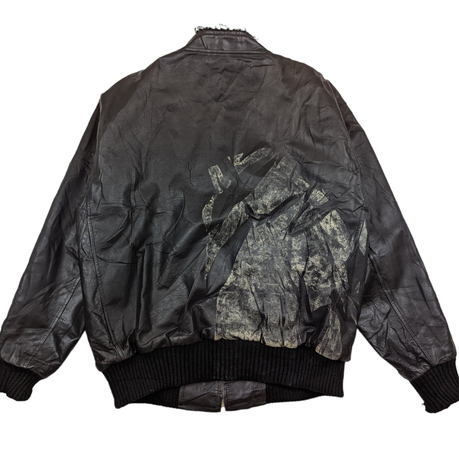 Vintage 90's JAPAN Winter Cowhide Leather Jacket Vintage Vintage 90's JAPAN Winter Cowhide Leather Jacket Vintage