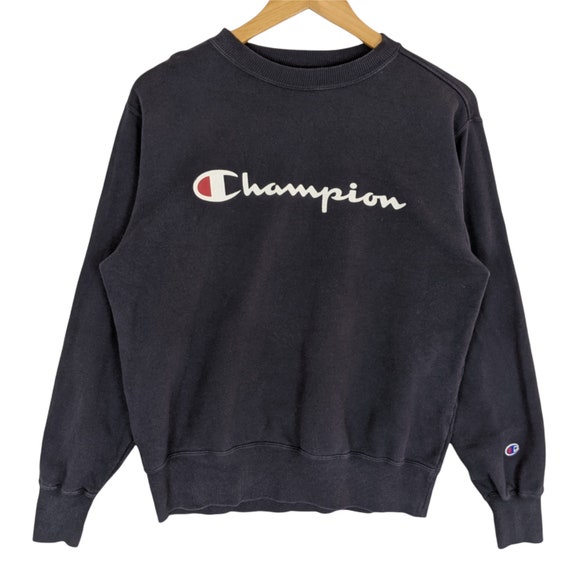 Big champion logo sweatshirt on sale