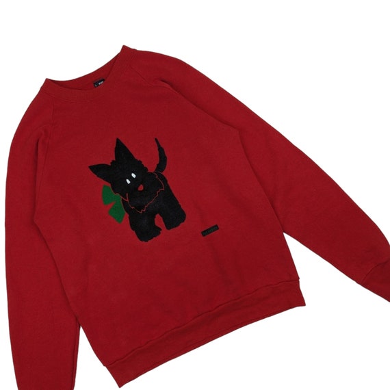 Vintage 80's SCREEN STAR Cute Cat Sycamore Jumper… - image 6