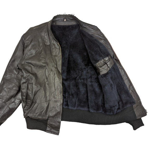 Vintage 90's JAPAN Winter Cowhide Leather Jacket Vintage Vintage 90's JAPAN Winter Cowhide Leather Jacket Vintage