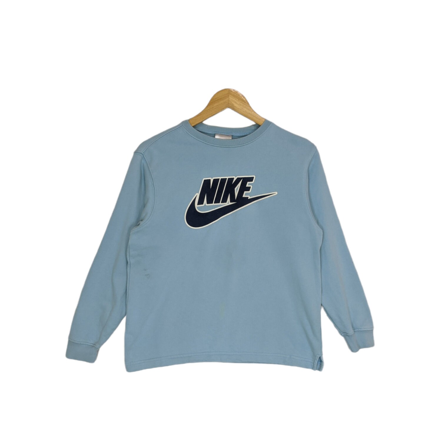 brown vintage nike crewneck