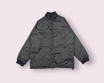 Vintage 2000's AIRWALK Winter Warmth Puffer Jacket Airwalk Down Jacket Brand Black Size Large