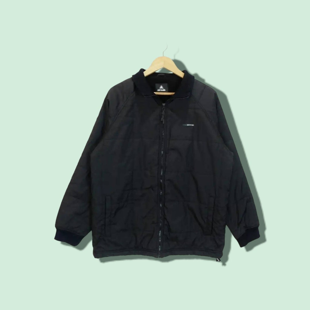 Vintage Nike Down Puffer Jacket, Y2K, Early 00s Grey Tag