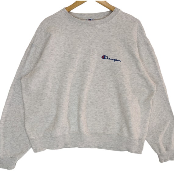Vintage 90's CHAMPION USA Plain Sweatshirt Champi… - image 2