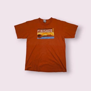 Vintage NIKE 2000 Honolulu Marathon T-Shirt Hawaii Tee Vintage Nike Tee Vintage Honolulu Marathon T-Shirt Orange Größe L