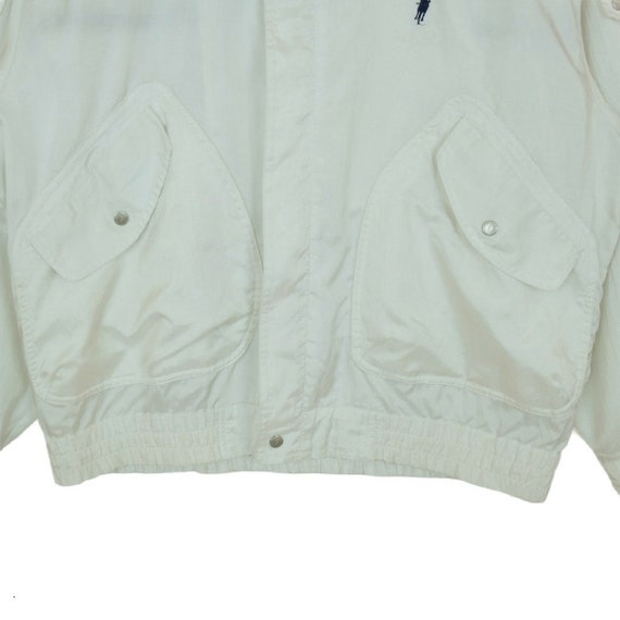 Vintage 90's ROYAL POLO Harrington Jacket Royal P… - image 4