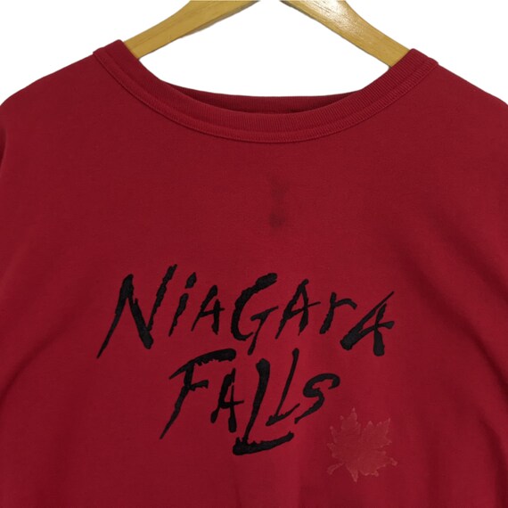 Vintage 90's NIAGARA FALLS Park Ontario Sweatshir… - image 4