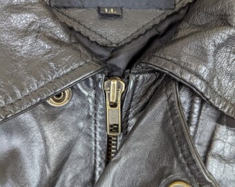 Vintage 90's MAC HOPE Cowhide Leather Jacket Vintage Japan