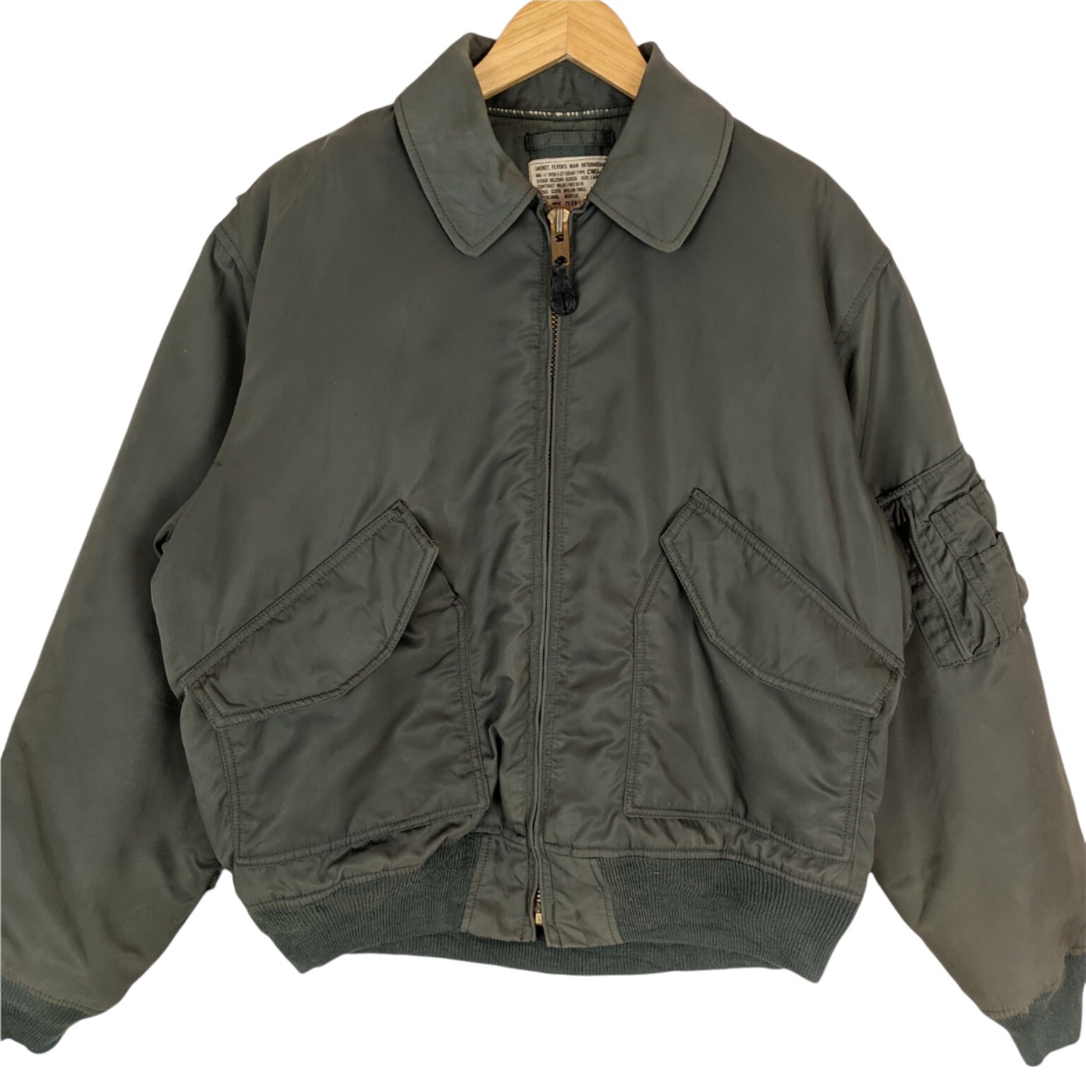 Vintage 80's US Army Military Racing Flight Bomber CWU-45 Vintage 80's US Army Military Racing Flight Bomber CWU-45