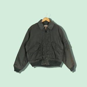 Large 80s US Air Force CWU-45/P Flight Jacket / Bomber Large 80s US Air Force CWU-45/P Flight Jacket / Bomber