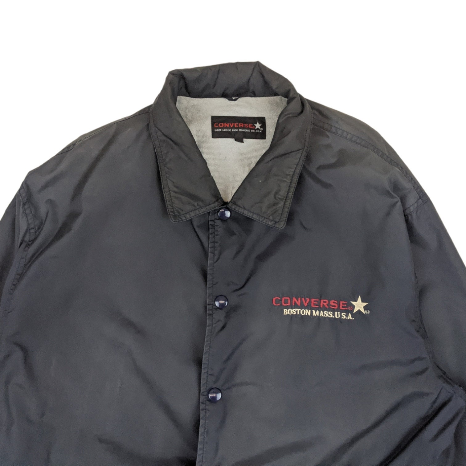 Vintage 90's Converse Button up Windbreaker Jacket Converse