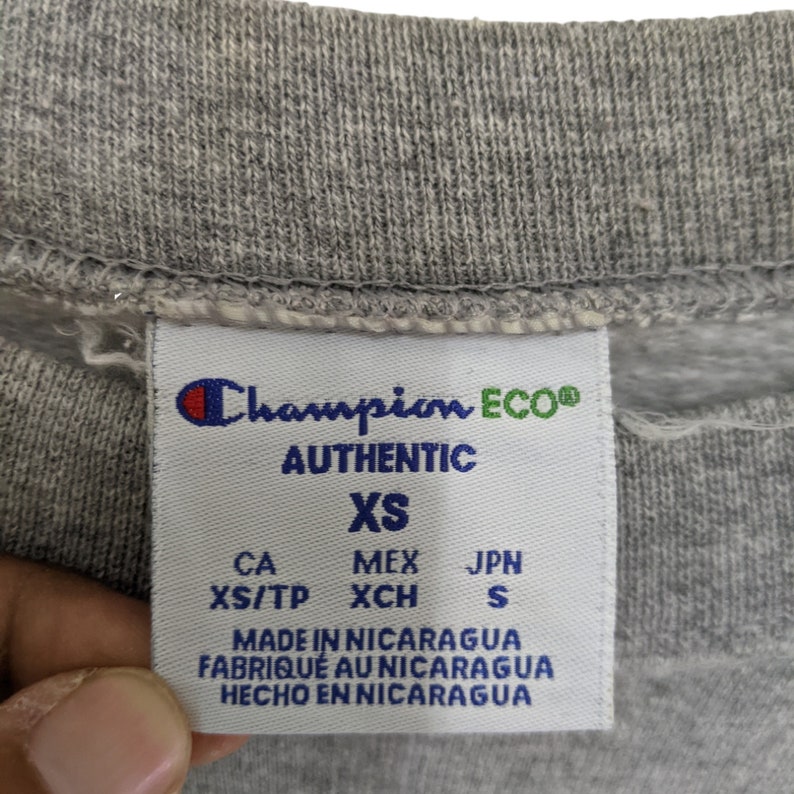 Vintage 2000's CHAMPION Northern Arizona Lumberjacks Jumper Nau NFL Sweatshirt American Football Pullover Lumberjacks Crewneck Grey Size XS image 7