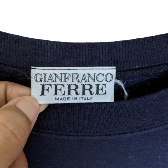 ヴィンテージ 90年代 GIANFRANCO FERRE ビッグロゴ スウェット