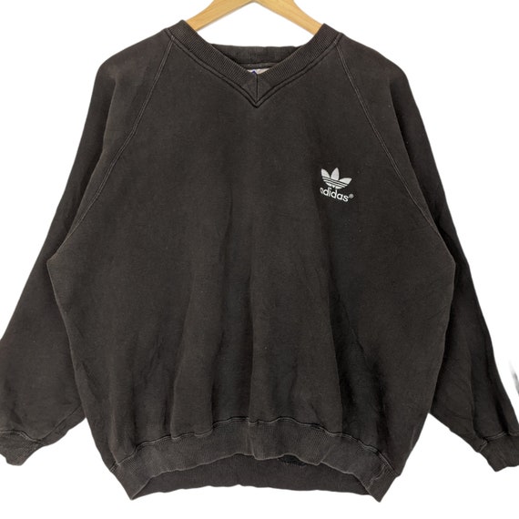 Vintage 90's ADIDAS Trefoil Oversize Sweatshirt Adidas Vintage 90's ADIDAS Trefoil Oversize Sweatshirt Adidas