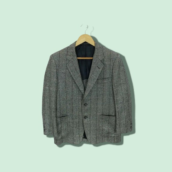 Vintage 90's CRROS Wool Blazer Japan Smart Formal Suit Coat Size Medium