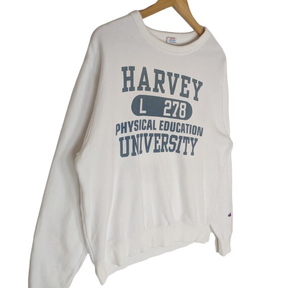 Vintage 2000's CHAMPION Harvey University Sweatshirt … Gem