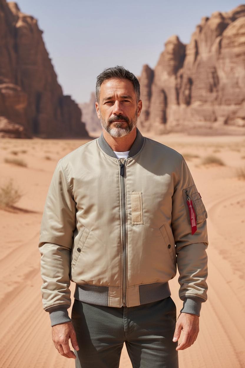 Vintage 90's LUCKY STRIKE Racing Flight Bomber Jacket Aviator