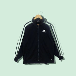 90's adidas“銀タグ”星条旗“墨黒” boro sweat アディダス 80s オールド トラックジャケット 銀タグ 万国旗タグ
