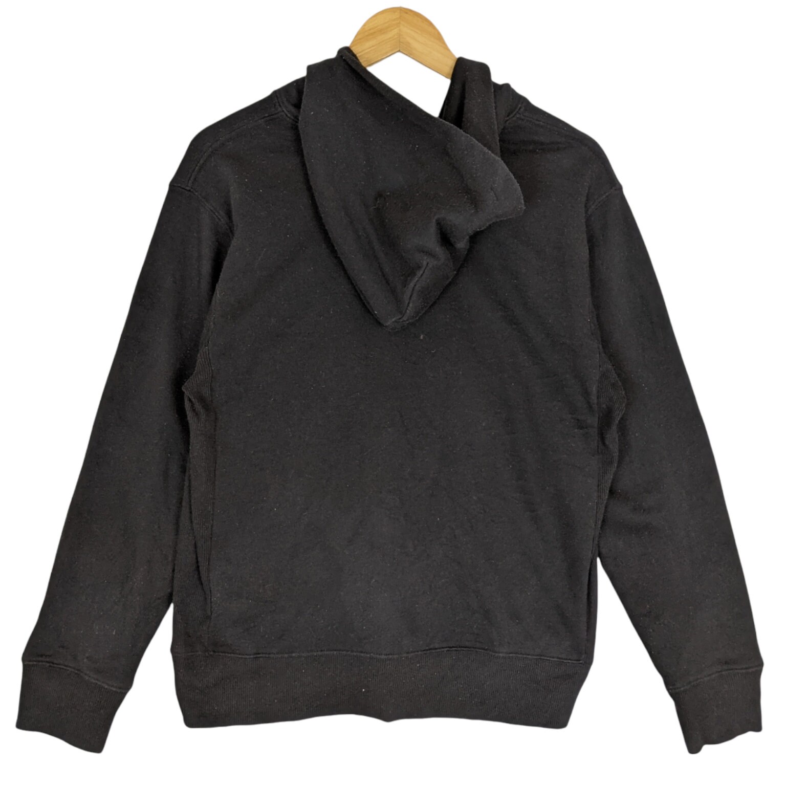 Vintage 90's DICKIES Black Plain Zipper Hoodie Dickies