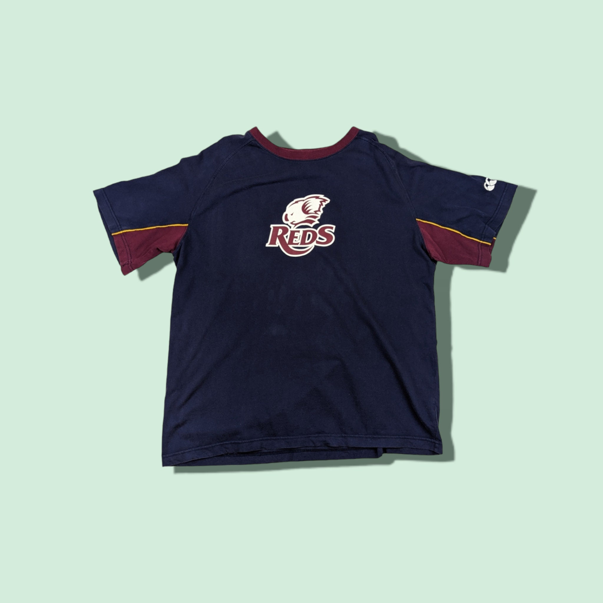 スーパーラグビー　クイーンズランドレッズ　カンタベリー Vintage 00's CANTERBURY Queensland Reds Australia Rugby Team