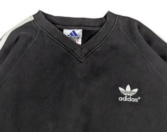 Vintage 90's ADIDAS Trefoil Oversize Sweatshirt Adidas Pullover