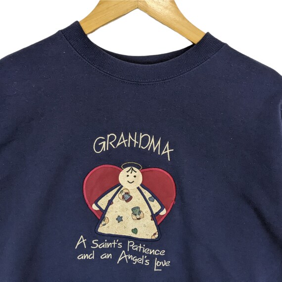 Vintage 2000's HANES Grandma Love Jumper Vintage Hane… Gem