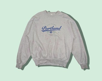 Vintage 90's PORTLAND Goldsmith Mj Soffe Jumper Sweatshirt"