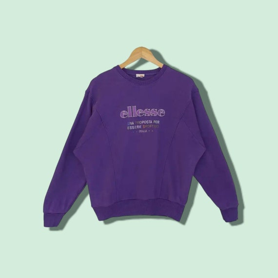 Purple ellesse jumper hotsell