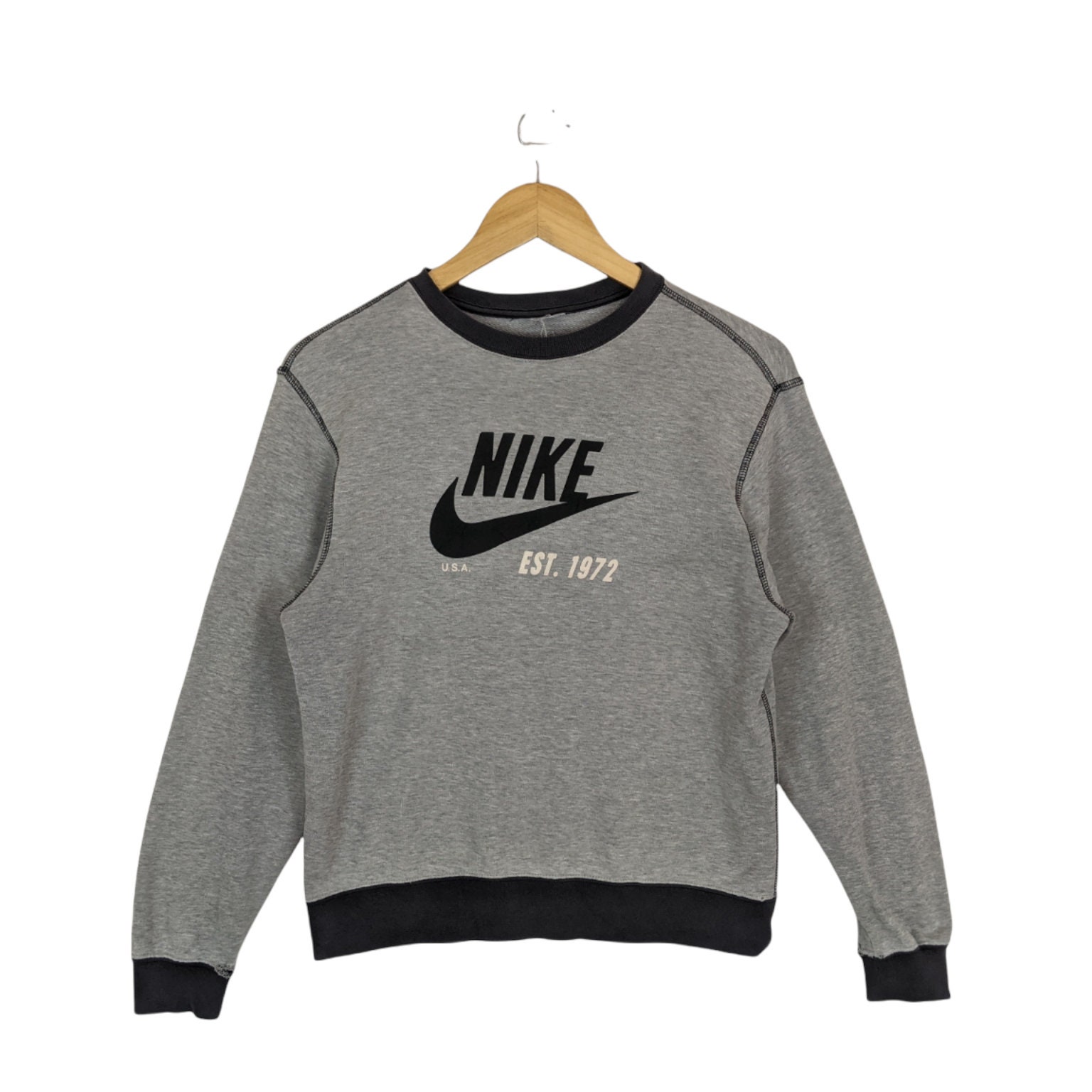 Vintage 90's NIKE Big Swoosh Logo Spell 