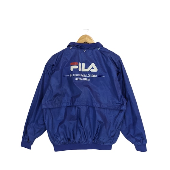 Etna vurdere Hop ind Vintage 90's FILA Big Logo Training Jacket Fila Sportswear - Etsy Canada