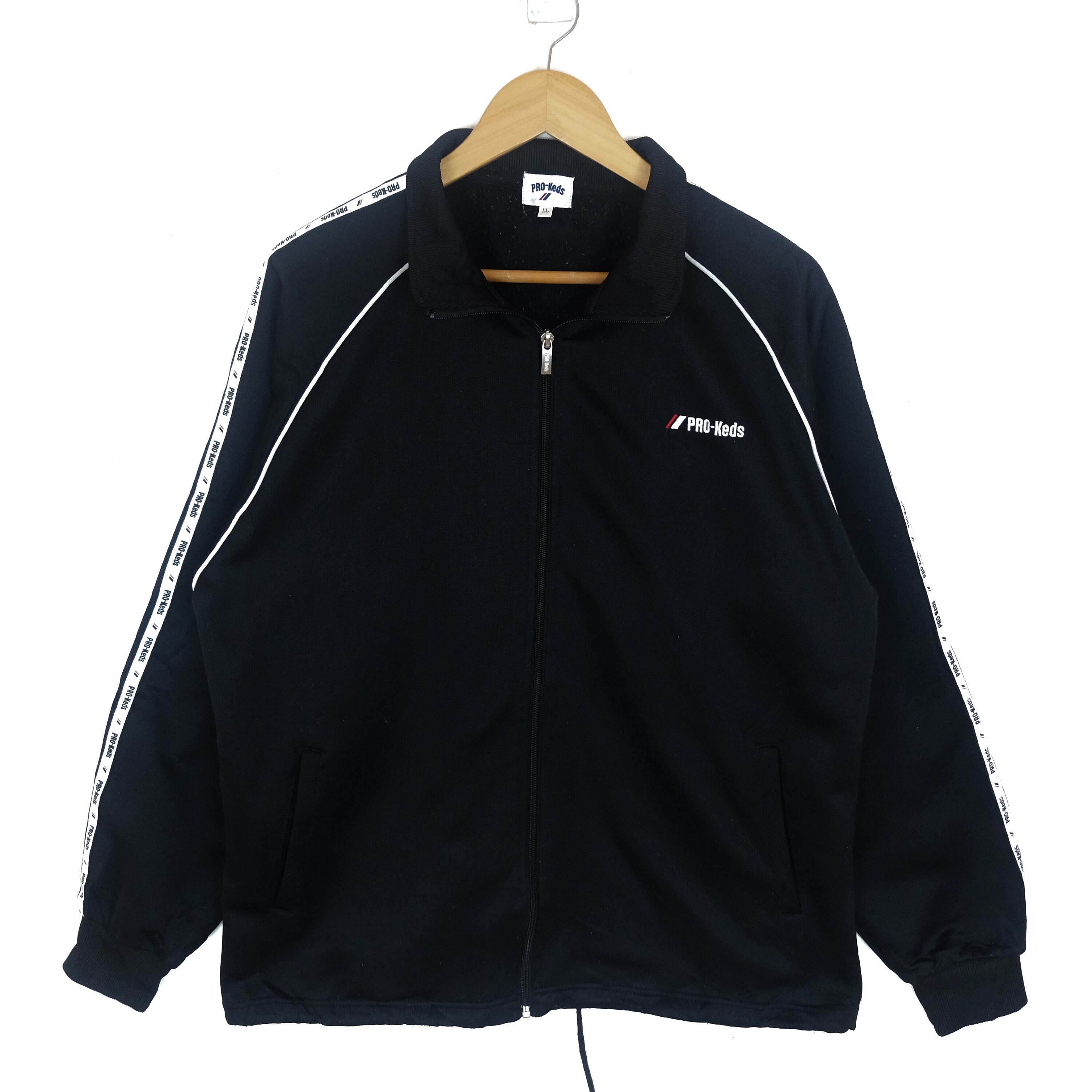 Vintage 90 s PRO KEDS Training Jacket Pro keds Sportswear Jacket Pro keds Tracksuit Pro keds Tracktop Japan Vintage Jacket Black Size Large Etsy Australia