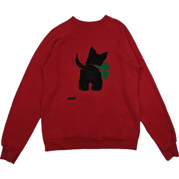 Vintage 80's SCREEN STAR Cute Cat Sycamore Jumper… - image 3