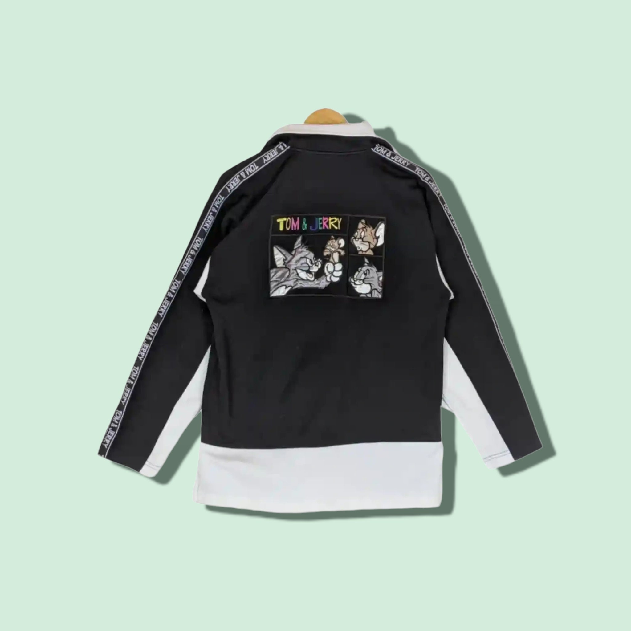 Vintage 90's TOM & JERRY Tracktop Tom Jerry Tracksuit Tom 