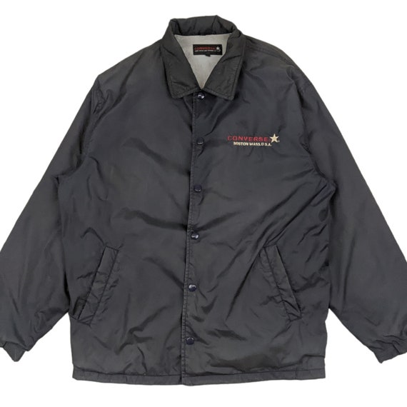 Vintage 90's Converse Button up Windbreaker Jacket Converse