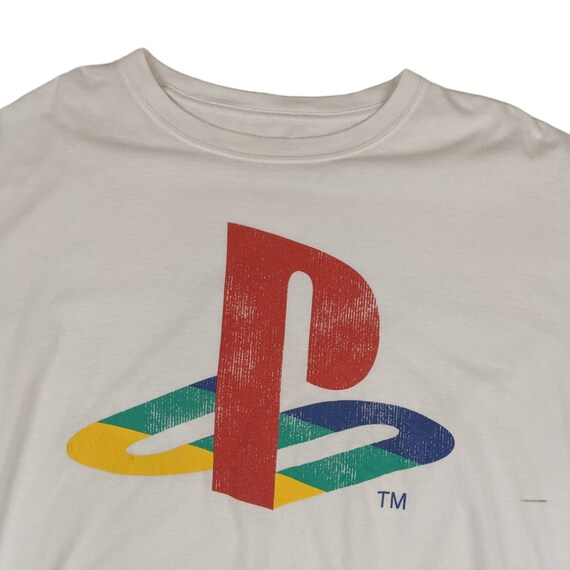 T-shirt Sony Playstation Promo Officielle – Vert Foncé – Taille PETIT – Neuf Rare