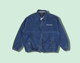 Vintage KATHARINE HAMNETT 90s Grunge Jacket Trucker Mens Denim