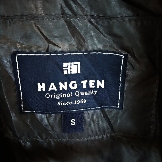 Vintage 2000's HANG TEN Puffer Down Jacket Hang T… - image 10