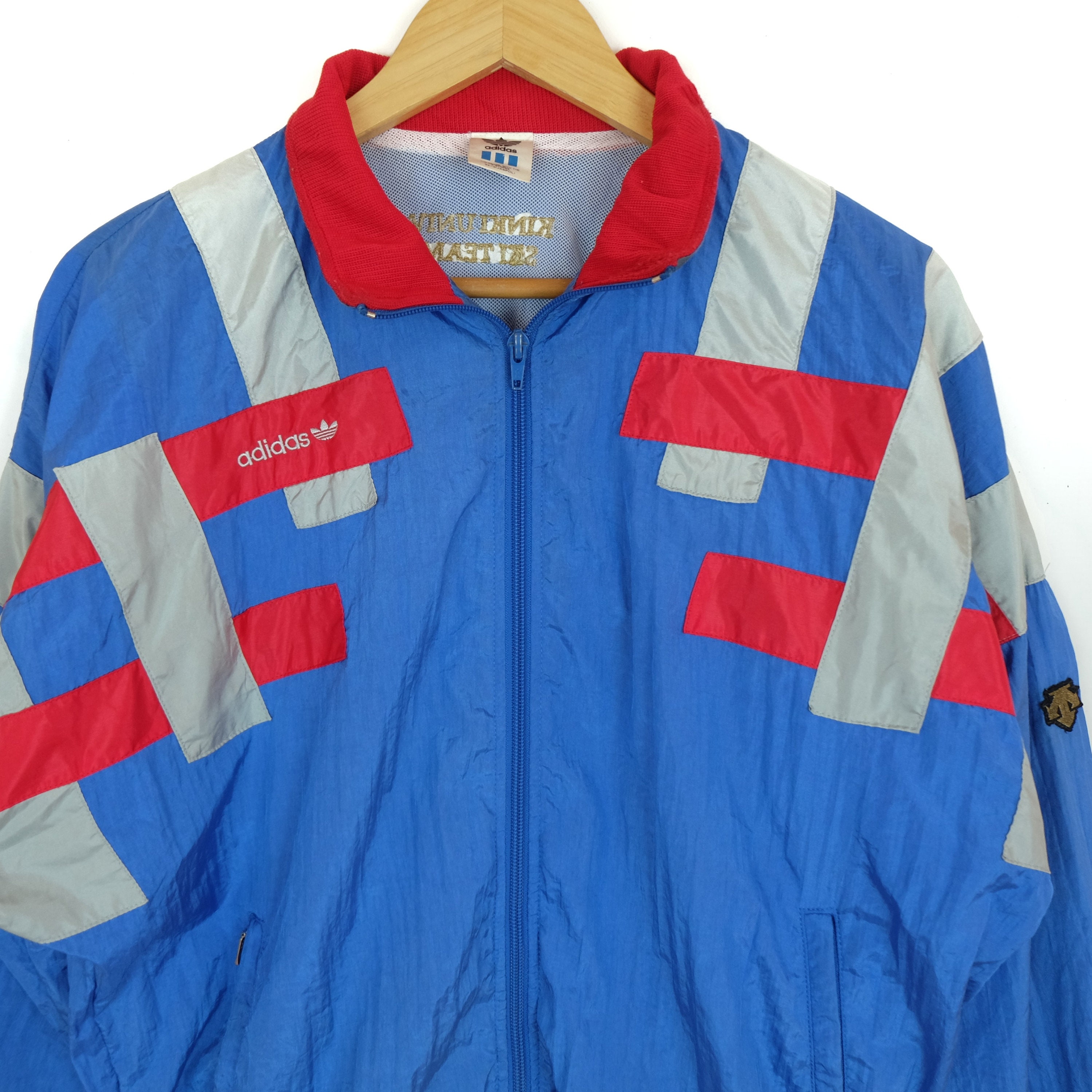Vintage 90's ADIDAS Japan University Ski Team Multicolor
